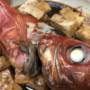 魚を美味しく食べよう！金目鯛の煮付け